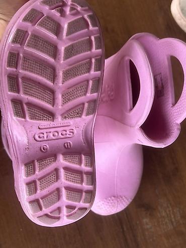 Детская обувь: Детские резиновые сапоги Crocs. - Модель: Crocs Handle It Rain Boot — 4