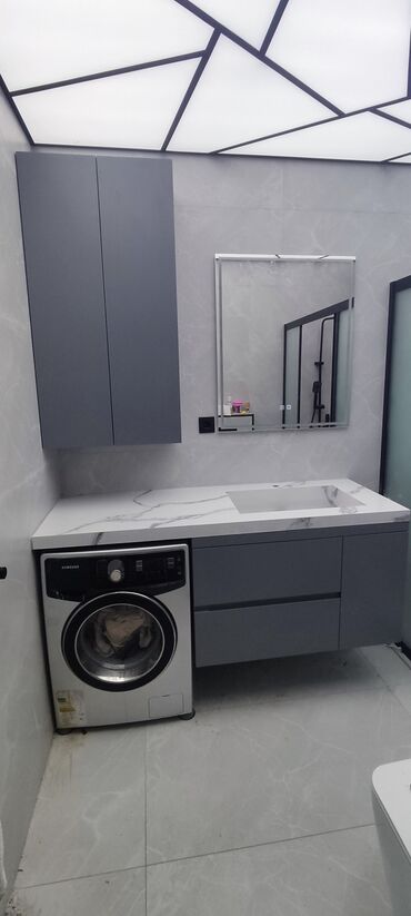 Sifarişlə dolablar: Banyo üçün xüsusi dizayn mebel və quraşdırma xidmətləri - Divara — 16