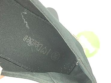 geox взуття жіноче: Czarne espadryle damskie - Klasyczny model wsuwany - Cholewka — 4