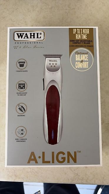 wahl: WAHL Professional A·LIGN trimmer Məhsul təsviri: - Peşəkar səviyyəli — 9