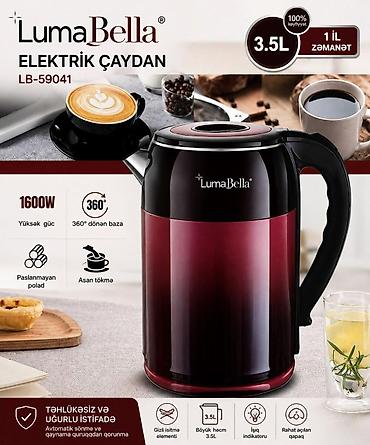 Çaydan LumaBella 3.5 litrlik İnformasiya LumaBella LB-59041 Elektrik