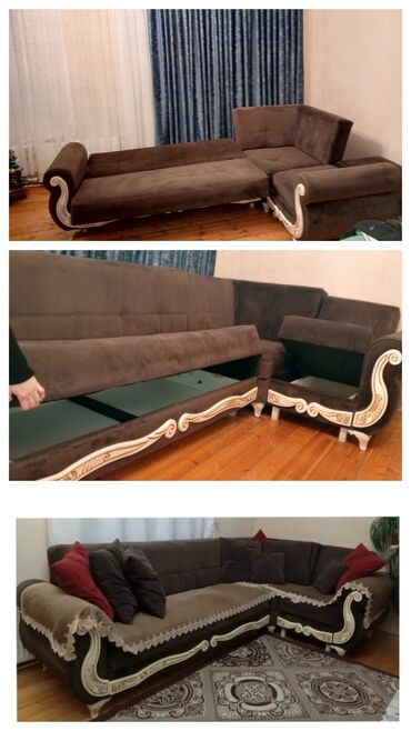 sulutepe cicek qesebesi: Künc divan, Açılan, Bazalı