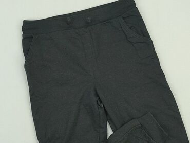 bezowe spodnie w kant: Спортивні штани, SinSay, 10 р., 140, стан - Хороший