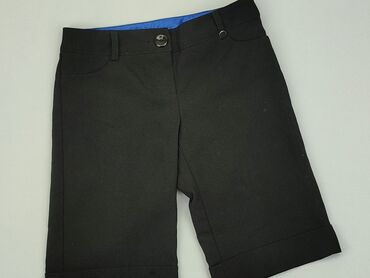 czarne spodenki jeans: Krótkie spodenki, New Look, 10 lat, 134/140, stan - Idealny