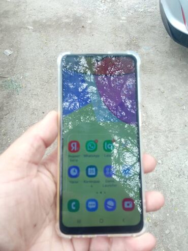 Samsung Galaxy A12, Б/у, 32 ГБ, цвет - Белый, 2 SIM