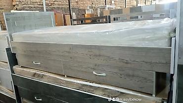 Односпальные кровати: Односпальная кровать, Новый, С ящиком для хранения, длина - 190 см — 27