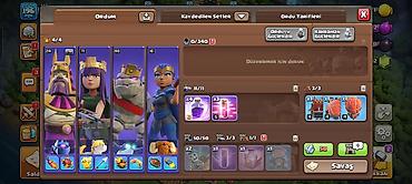 berber eşyaları: Clash of Clans hesabı – güclü əsas kənd və dolu ordu seçimi - Şəxsi — 2