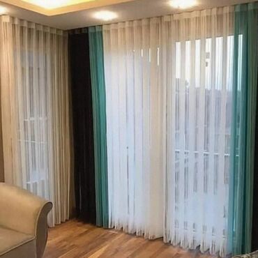 Tikinti işləri: Hər növ və formada evinizə gözəllik qatan tül pərdələrin topdan və — 4