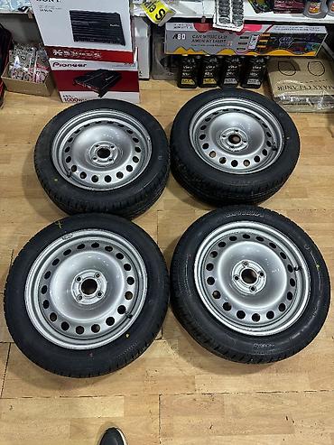 teker dolduran: Meqan 16 lıq 4 bolt disk teker.Tekerler Cemı 1500km surulub.Hal — 1