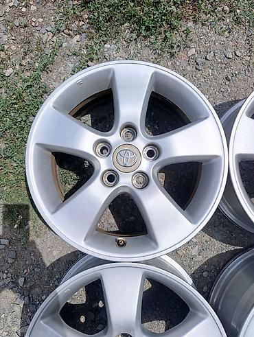 r16 c: Литые Диски R 16 Toyota, Комплект, отверстий - 5, Б/у — 4
