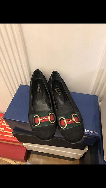 Baletkalar: Gucci qadın baletkaları - Model: klassik Gucci baletkaları - Rəng — 3