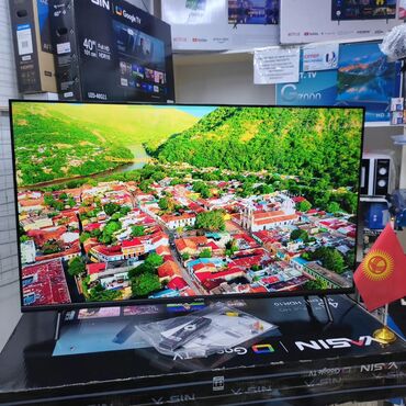 Телевизоры: Телевизор Ясин 43G11 Андроид гарантия 3 года, доставка установка — 2