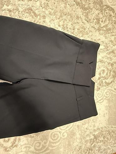 nike şalvar: Qadın şalvarları dəsti - Model 1: Zeytun-yaşıl rəngdə geniş balaqlı — 3