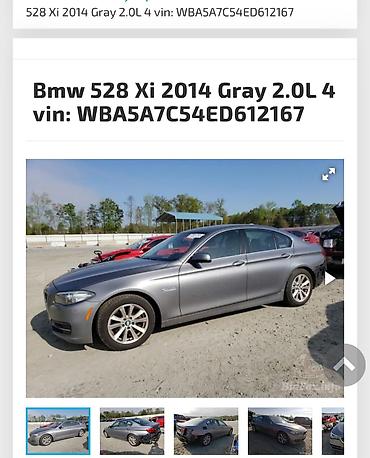 BMW: BMW 528: 2 l | 2014 il Sedan — 1