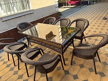 Комплекты садовой мебели: Комплект садовой мебели, Ротанг — 4