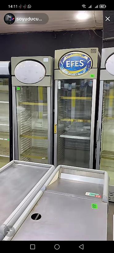 Mağaza və ictimai iaşə obyektləri üçün kommersiya soyuducu vitrin və