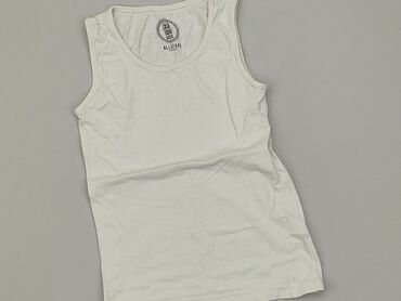 biały podkoszulek chłopięcy: Podkoszulka, Reserved, 8 lat, 122-128 cm, stan - Zadowalający