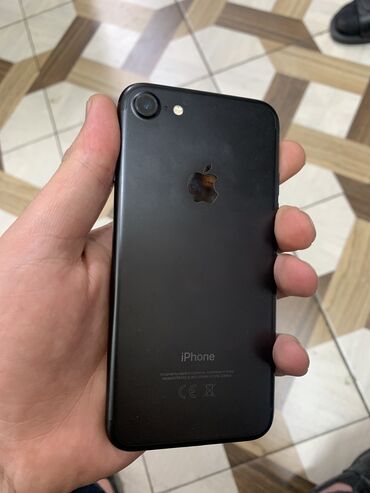 iphone 7 qara: IPhone 7, 32 ГБ, Черный, Отпечаток пальца