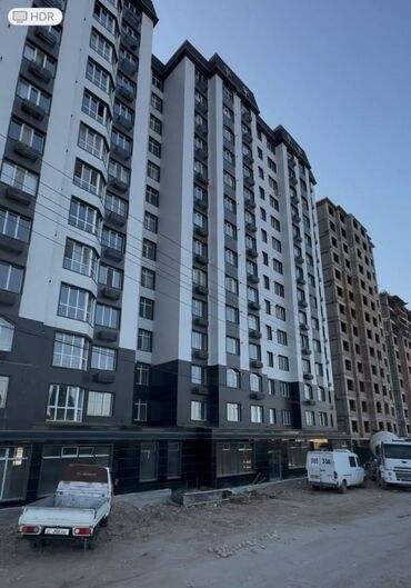 продажа 1 комн кв в бишкеке: 2 комнаты, 66 м², Элитка, 9 этаж, ПСО (под самоотделку)