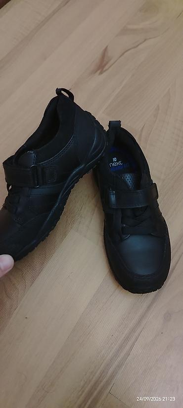 Другая детская обувь: NEXT – Uşaq məktəb ayaqqabısı - Model: Black Wide Fit (G) School — 3
