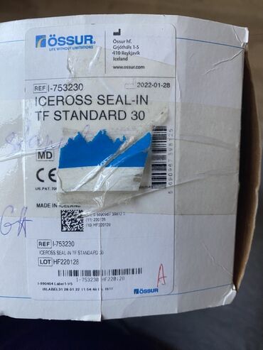 Tibbi avadanlıq: Məhsul: Össur Iceross Seal-In TF Standard 30 protez layneri lalafo.az -da Tibbi avadanlıq: Məhsul: Össur Iceross Seal-In TF Standard 30 protez layneri