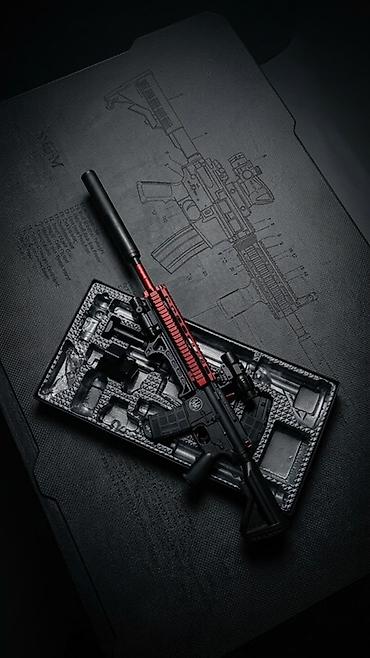 Оюнчуктар: Игровой бластер M416 (стилизация под карабин) для — 5
