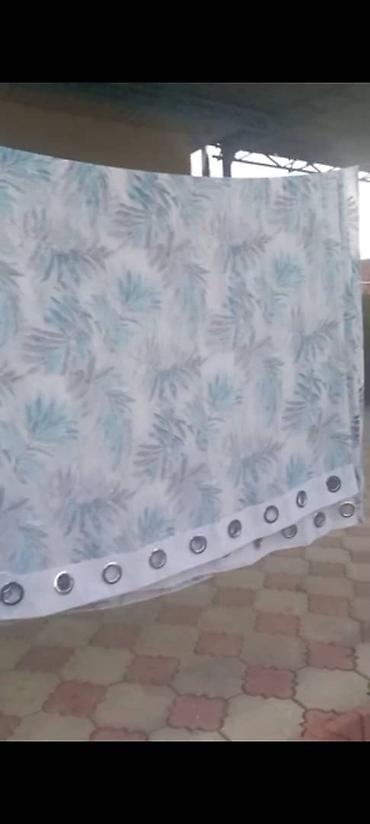 bed sheets: Легкая портьера/тюль с люверсами. - Тип: штора на люверсах (кольцах) — 1