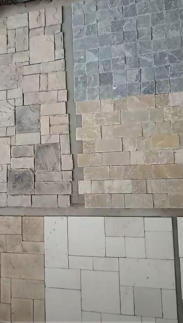 Dekorativ daşlar: Dekorativ fasad və daxili divar daş panelləri - Material: Beton — 11