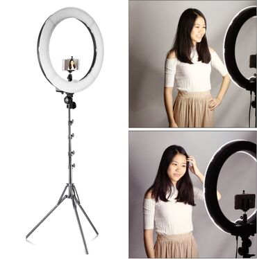 sony cyber shot 14 1 megapixels: Ring light sa stativom 14 inča (36cm) SMD LED PRESVETNO SVETLO