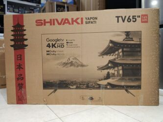 Soyuducular: Yeni Televizor Shivaki 65" 4K (3840x2160), Ödənişli çatdırılma