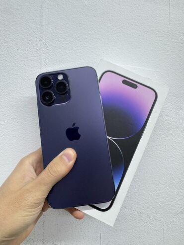 компьютер apple сколько стоит: IPhone 14 Pro Max, Б/у, 256 ГБ, Deep Purple, Защитное стекло, Чехол, Коробка, 65000 %