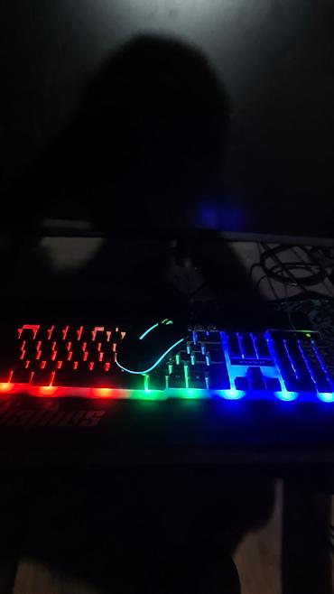 монитор для компьютер: Игровой/рабочий ПК с подсветкой RGB + комплект периферии — 3