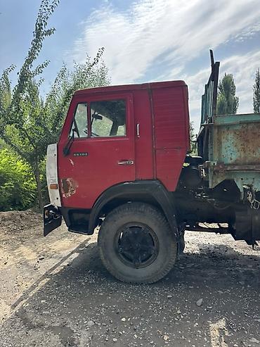 КАМАЗ 55102 самосвал, 6x4 - Кузов-самосвал с высокими бортами, задняя — 2