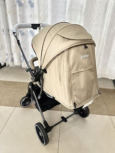 девочек: Прогулочная коляска Kidilo, бежевый цвет. Основные особенности: - — 3