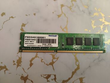 en ucuz laptop vatan: Оперативная память (RAM) Patriot Memory, 4 ГБ, 1600 МГц, DDR3, Для ПК, Новый