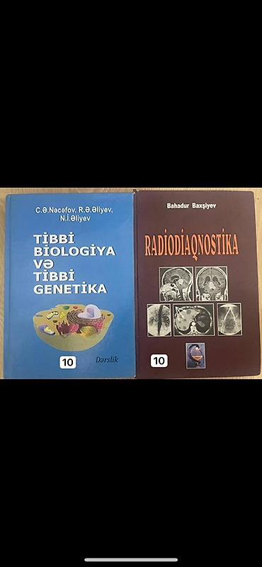 Kitablar və jurnallar: Satılır: 2 ədəd tibbi dərslik toplusu 1) “Tibbi Biologiya və Tibbi — 1