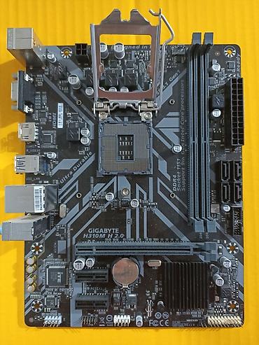 Материнская плата для ПК, Б/у, Gigabyte, LGA1151 v2, Micro-ATX