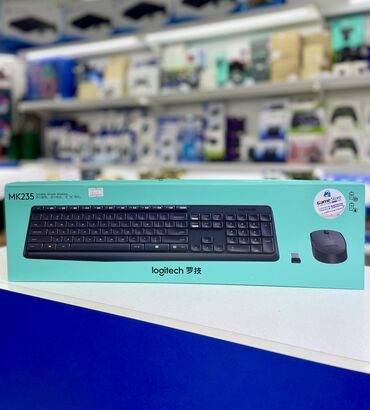беспроводную клавиатуру: Беспроводные клавиатуры Logitech Mk235!
