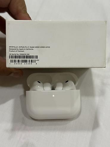 скупка динамиков: Беспроводные вакуумные наушники, Apple, Airpods Pro 3, Новый — 3