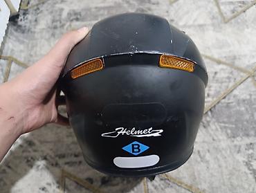 helmet: Мотоциклетный шлем (интеграл), черный -Размер S 54-56см обхват головы — 3