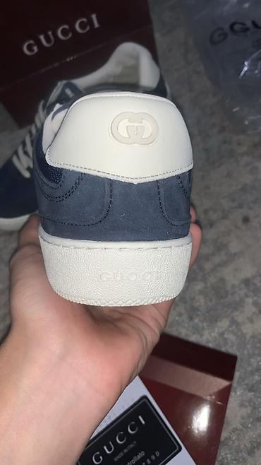 кеды gucci: Мужские кроссовки, 42, Gucci, Новый, цвет - Синий — 2