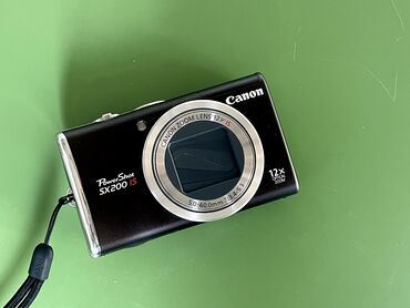 полароидный фотоаппарат: Цифровой фотоаппарат Canon PowerShot SX200 IS. SX200 IS – цифровая