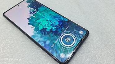 samsung 7: Samsung Galaxy S20 Plus, Б/у, 128 ГБ, цвет - Черный, 2 SIM — 1