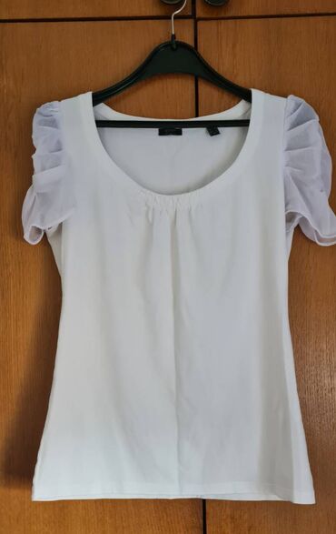 takko ženske majice: Esprit, M (EU 38), Cotton, color - White