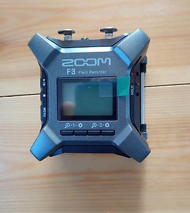 петличка в аренду: Zoom F3 — компактный 32 битный полевой аудиорекордер для — 1