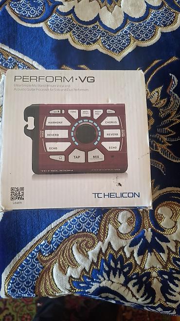 akustik gitar: Təzədir işlənməyib.Çox ideal bir şeydir V7b TC-Helicon Perform VG – — 6