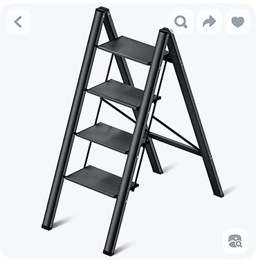 Другая бытовая техника: Продам новую 4-ступенчатая стремянка. Углеродистая мощная сталь!!! — 4