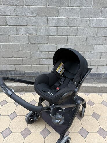 cybex автокресло: Коляска, цвет - Черный, Б/у