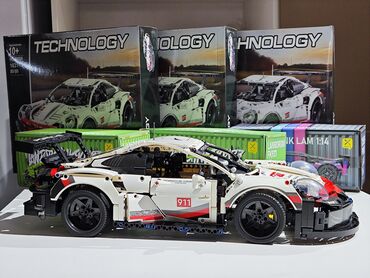 Игрушки: Лего Porsche 911 RSR🏎️🔥 размеры машинки 50см×20см×14см😮‍💨 машинка