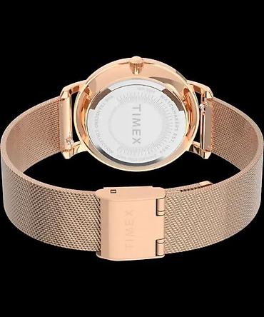 Ručni satovi: AKCIJA - TIMEX TW2V52500UK - 34mm - Roze zlatna Potpuno nov i — 4